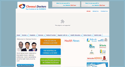 Desktop Screenshot of chennai-doctors.com