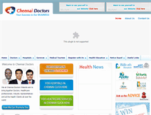 Tablet Screenshot of chennai-doctors.com
